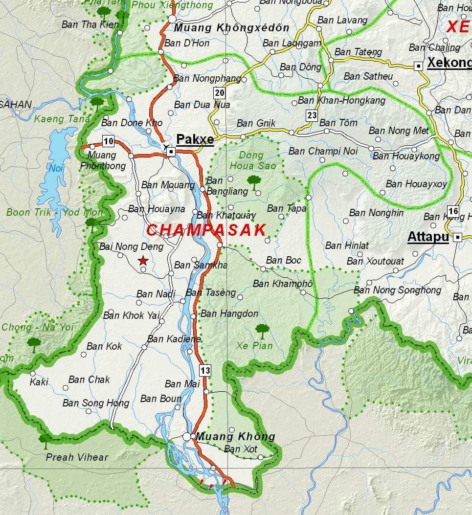 Champasak laos göster