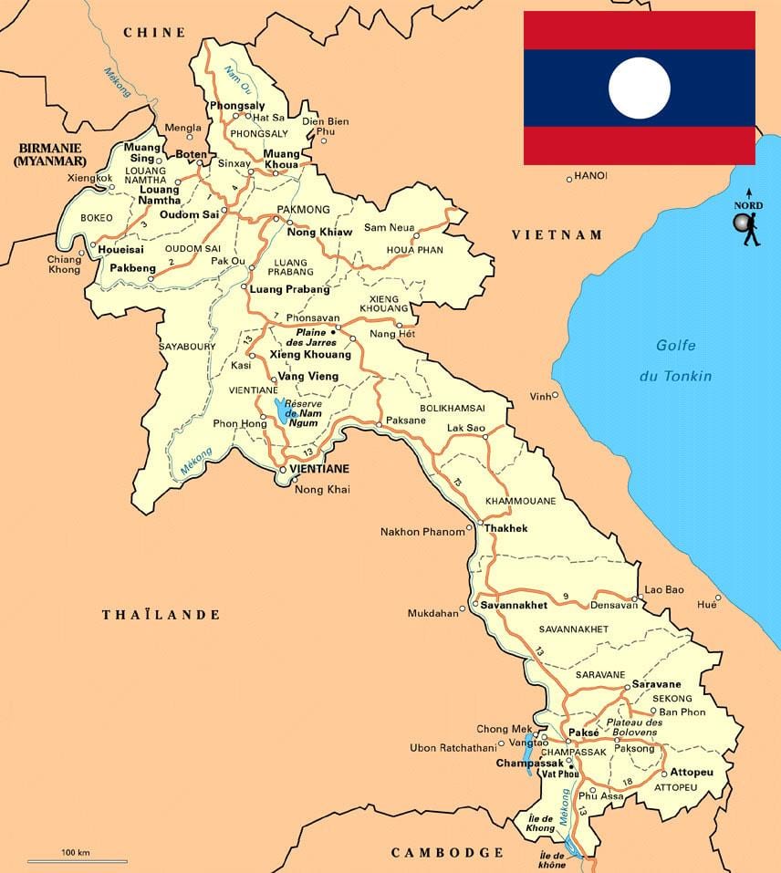 Güney laos göster