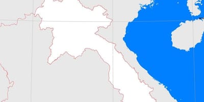 Laos haritası anahat