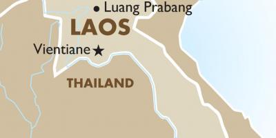 Laos başkenti haritası 